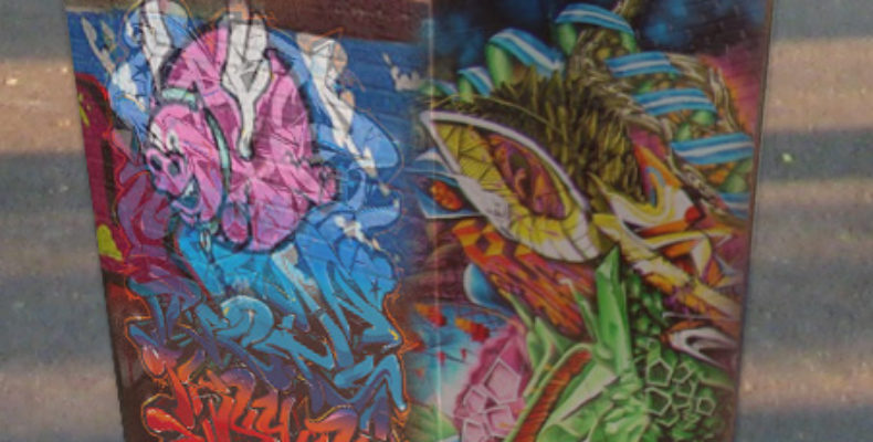 Граффити-художники разукрасят мусорные контейнеры