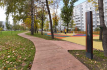 В Казани появился новый благоустроенный сквер