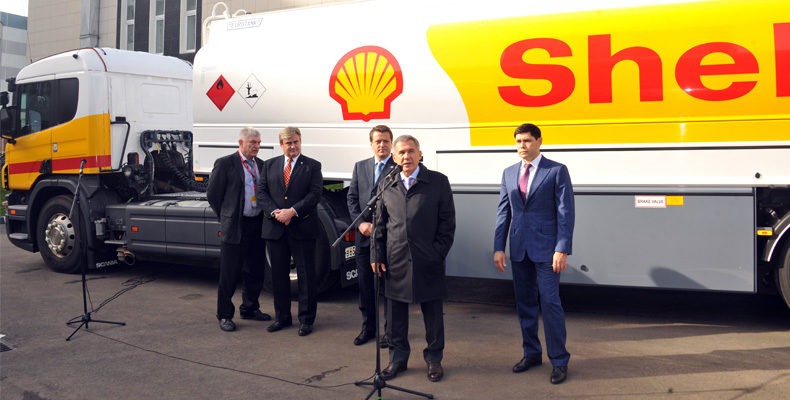 В Казани открылась первая АЗС Shell