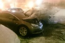 5 автомобилей горели этой ночью в Казани
