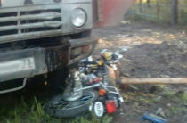14-летняя девочка на мотоцикле серьезно пострадала в ДТП в Ульяновской области