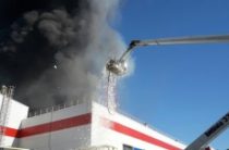 В Татарстане произошел пожар на заводе POZIS