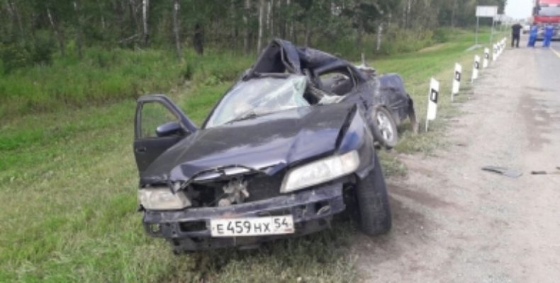 Трое взрослых и ребенок погибли при столкновении «Тойоты» с фурой в Новосибирской области