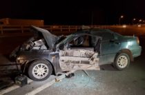 В Башкирии водитель на «Киа» на большой скорости врезался в грузовик, погибла два человека