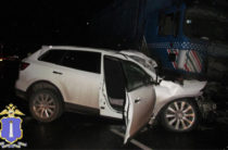 В Ульяновской области водитель и пассажир «Мазды» погибли в столкновении с фурой