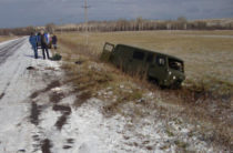 В Башкортостане УАЗ опрокинулся при столкновения с «Калиной», водитель погиб на месте