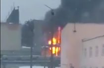 В Казани на заводе «Казаньоргсинтез» произошел пожар