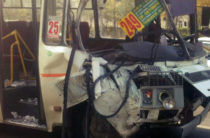 В Уфе столкнулись два автобуса, пострадали 15 человек